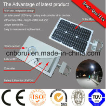 Watt différent économique de réverbère solaire intégré par LED LED Certification de Cc de réverbère de 90 watts LED